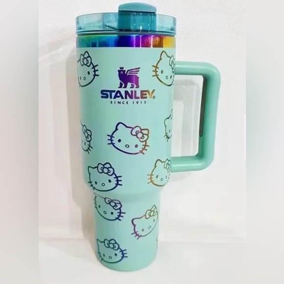 Stanley Other - Stanley 40 oz water bottle hello kitty mint teal